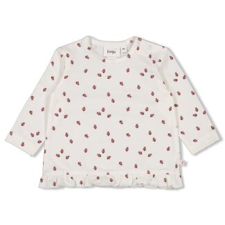 Feetje Feetje - Longsleeve AOP Offwhite - Ladybug