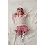 Feetje - Haarband Ajour Rib AOP Roze - Ladybug