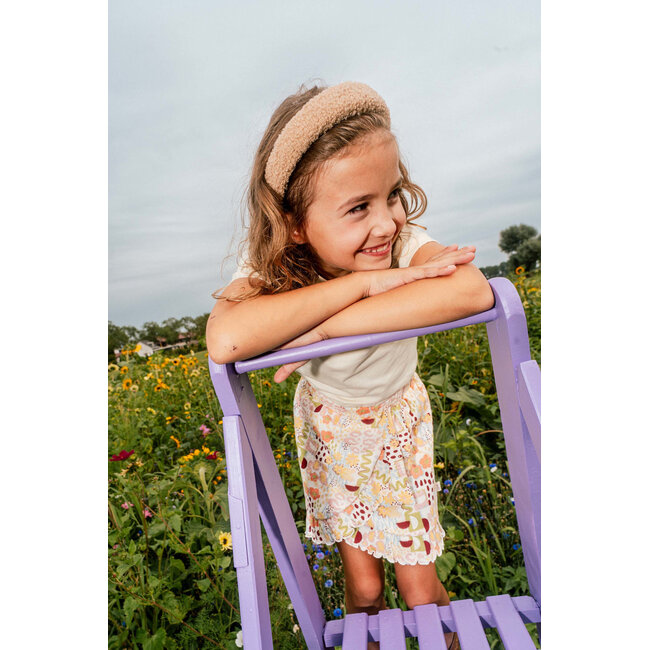 Quapi - Skirt Doutzen - AOP Yellow Graphic