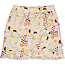 Quapi - Skirt Doutzen - AOP Yellow Graphic