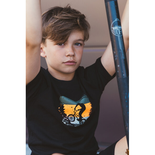 Tygo & Vito - T-shirt Jaimy  -  Black