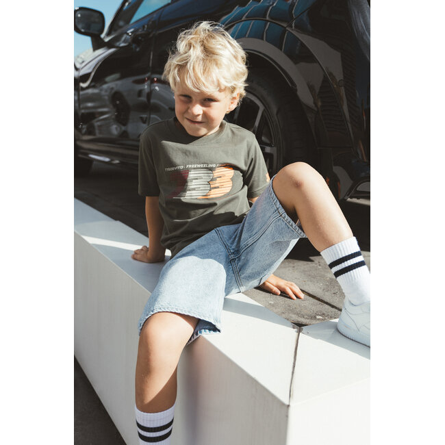 Tygo & Vito - T-shirt Loosefit Trace - Olive