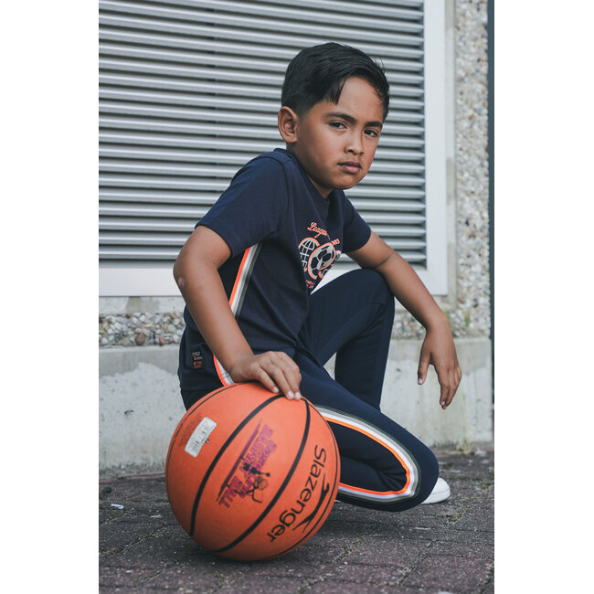 Tygo & Vito - T-shirt Wessel  -  Navy