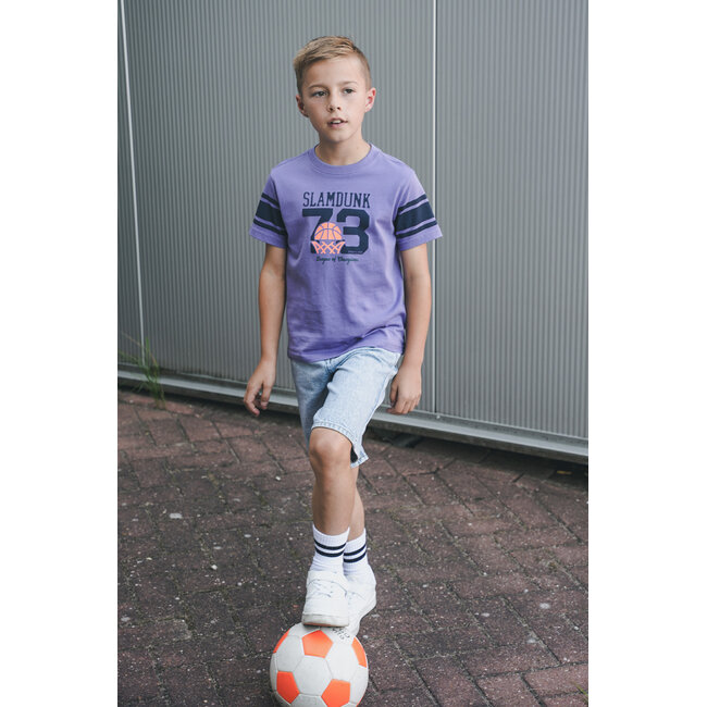 Tygo & Vito - T-shirt Troy - Grape Mist