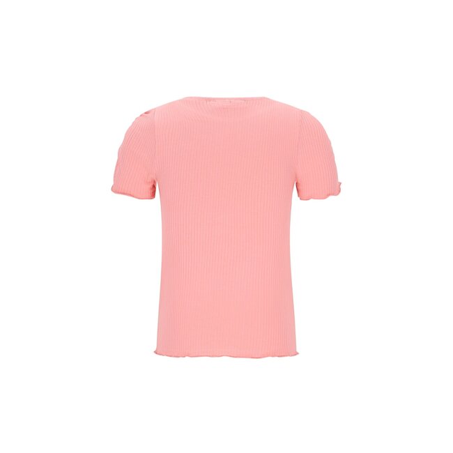 Like Flo - Rib Shirt Elise - Salmon