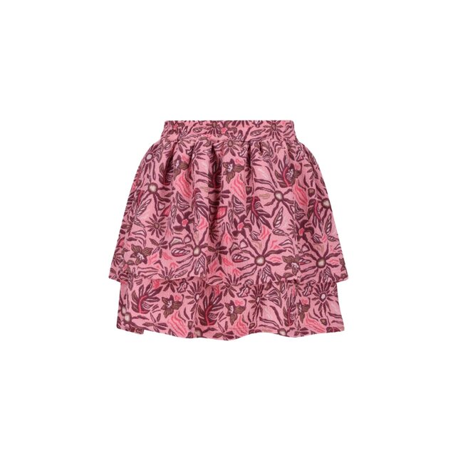 B.Nosy - Printed 2-Layer Skirt Ruth - Blush Sun