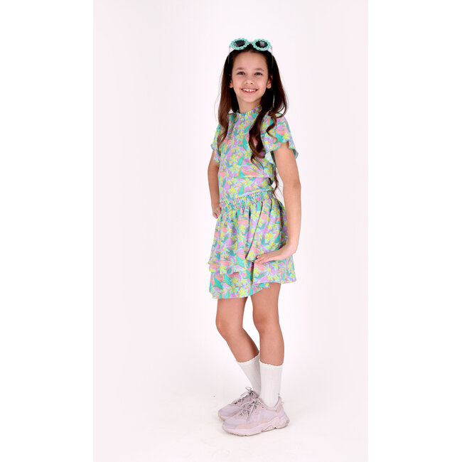 B.Nosy - Dress Dyla - Pastel Tropics