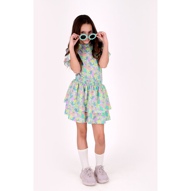 B.Nosy - Dress Dyla - Pastel Tropics