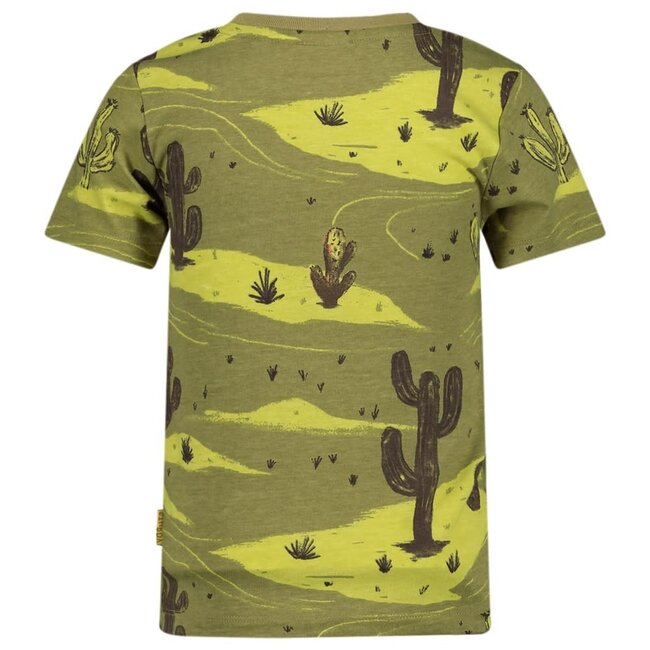 Sturdy - T-shirt AOP Army - Desert Fiesta