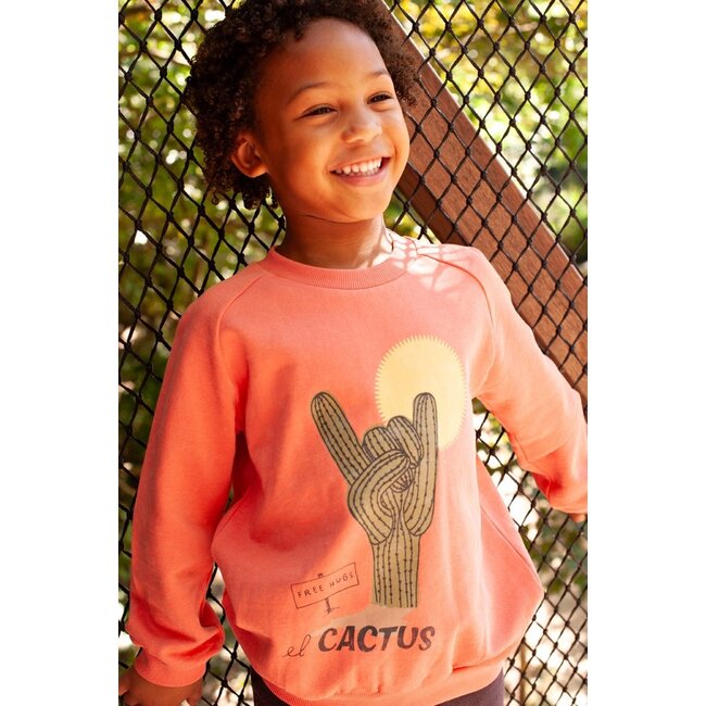 Sturdy - Sweater Koraal - Desert Fiesta