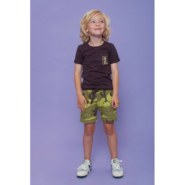 Sturdy - T-shirt Donkerbruin - Desert Fiesta