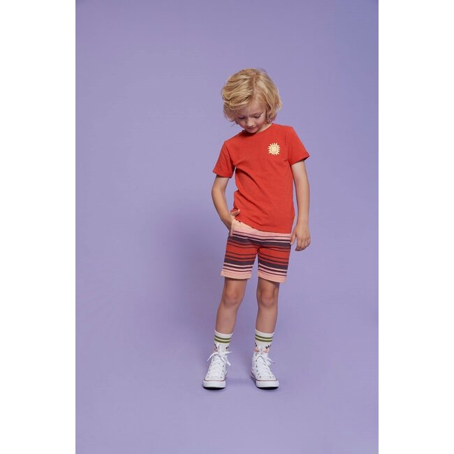 Sturdy - Short Streep Rood - Desert Fiesta