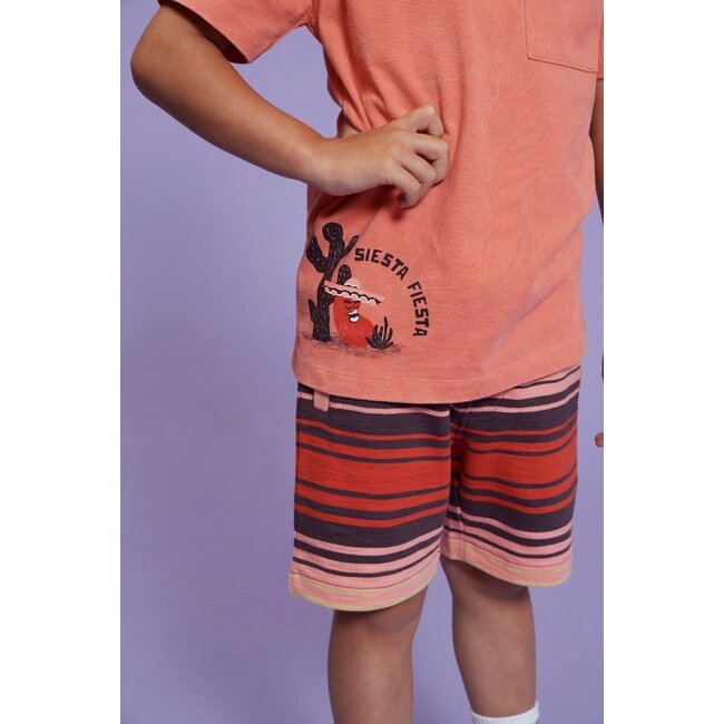 Sturdy - Short Streep Rood - Desert Fiesta