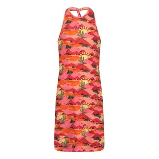 Jubel Jubel - Jurk AOP Zalm - Salsa Sunset