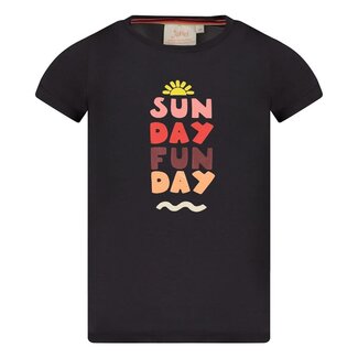 Jubel Jubel - T-shirt Antraciet - Salsa Sunset