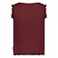 Jubel - Singlet Rib Bordeaux - Salsa Sunset