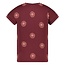 Jubel - T-shirt AOP Bordeaux - Salsa Sunset