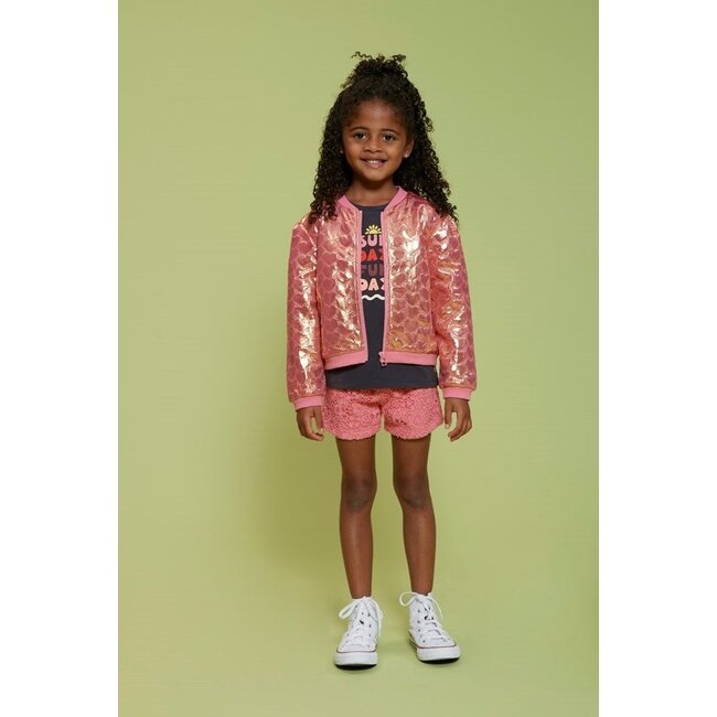 Jubel - T-shirt Antraciet - Salsa Sunset