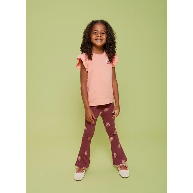 Jubel - T-shirt met Backprint Zalm - Salsa Sunset