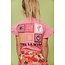 Jubel - T-shirt met Backprint Roze - Salsa Sunset
