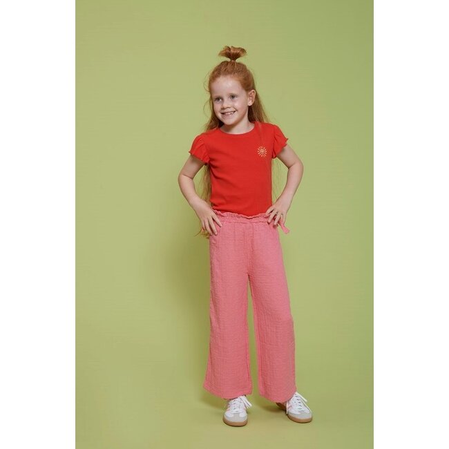 Jubel - Culotte Mousseline Roze - Salsa Sunset