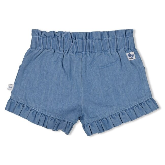 Feetje - Short Ruches Lichtblauw Denim - Summer Denims