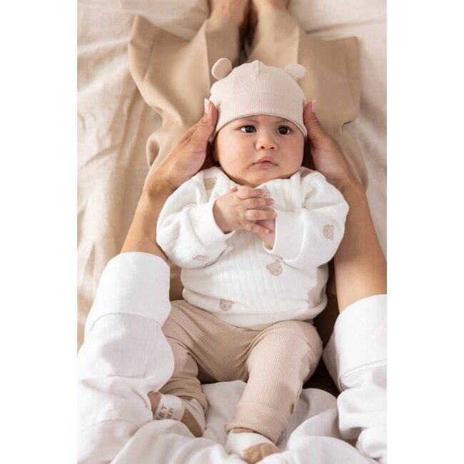 Feetje - Broek Rib Zand - Honey Bear