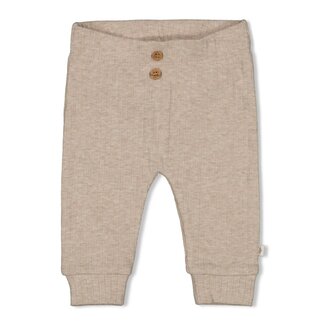 Feetje Feetje - Broek Rib Taupe Melange - Elephant