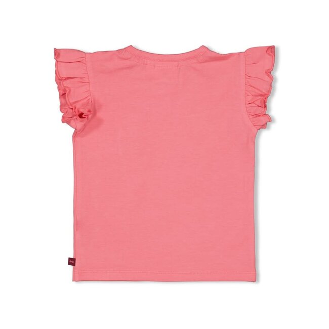 Feetje - T-shirt Roze - Salsa Sunset