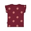 Feetje - T-shirt AOP Bordeaux - Salsa Sunset