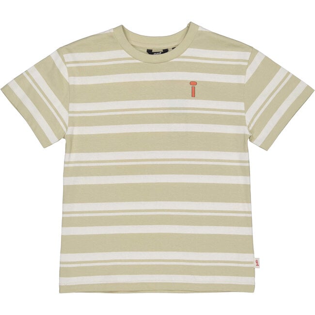 Quapi - Shirt Dawson - AOP Off White Stripe