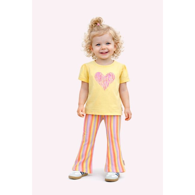 B.Nosy - Flared Pants Phoebe - Summer Stripe