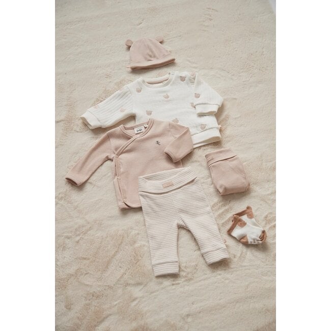 Feetje - Sweater AO Embroidery Offwhite - Honey Bear