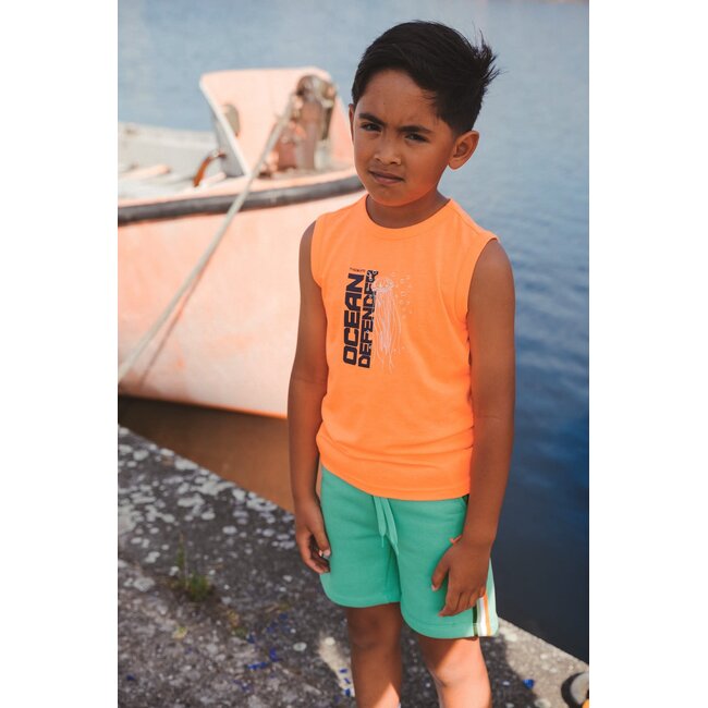 Tygo & Vito - T-shirt Niek - Orange Clownfish