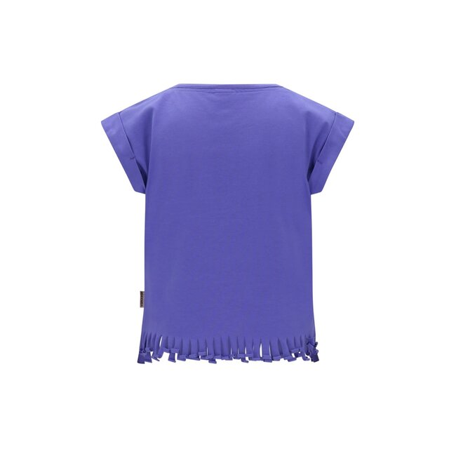 B.Nosy - T-shirt Fringe Tikki - Blue Iris
