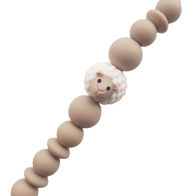 Chewies&more - Speenkoord Sheep - Greige Wool