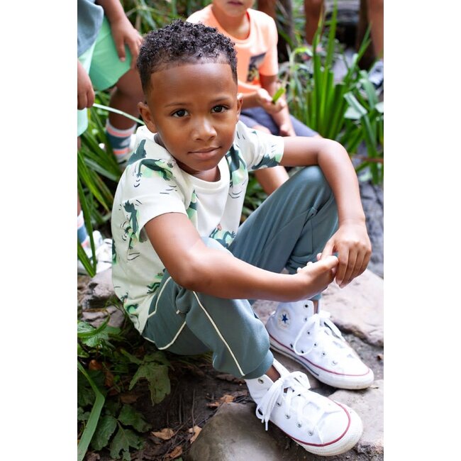 Sturdy - T-shirt AOP Wit - Lagoon Legends