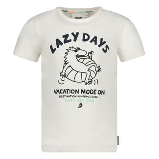 Sturdy Sturdy - T-shirt Wit - Lagoon Legends