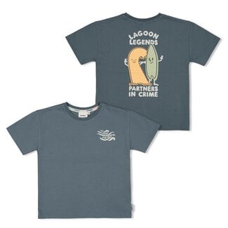 Sturdy Sturdy - T-shirt Oversized Petrol - Lagoon Legends