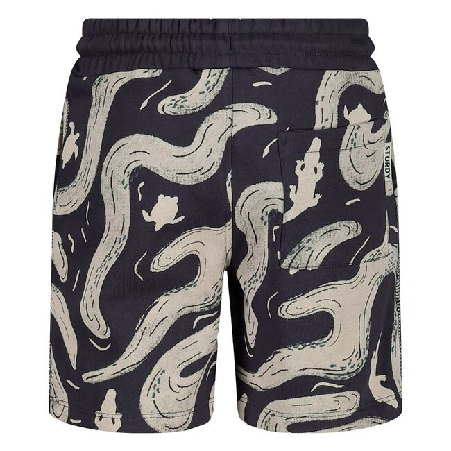 Sturdy - Short AOP Indigo - Lagoon Legends