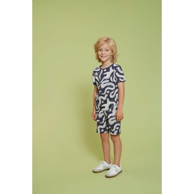 Sturdy - Short AOP Indigo - Lagoon Legends