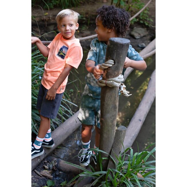 Sturdy - Short Ruit Badstof Petrol - Lagoon Legends