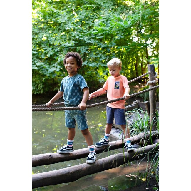 Sturdy - Short Ruit Badstof Petrol - Lagoon Legends