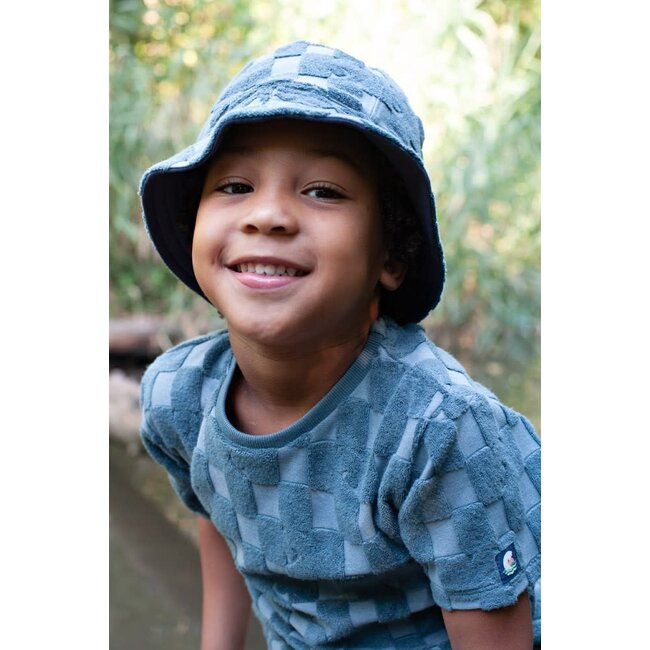 Sturdy - Vissershoedje Omkeerbaar Petrol - Lagoon Legends