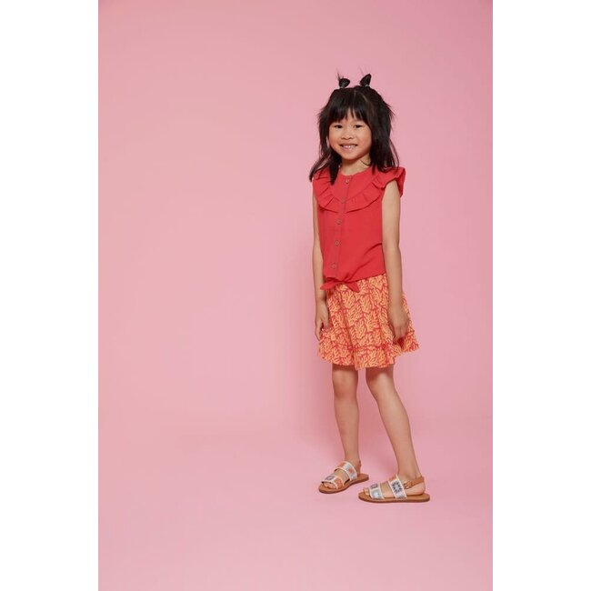 Jubel - Rok AOP Fuchsia - Lazy Lagoon