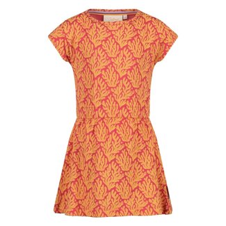 Jubel Jubel - Jurk AOP Fuchsia - Lazy Lagoon