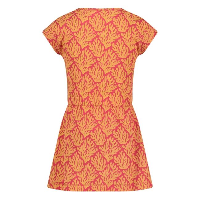 Jubel - Jurk AOP Fuchsia - Lazy Lagoon