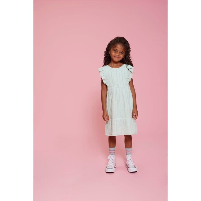 Jubel - Jurk Mousseline Mint - Lazy Lagoon