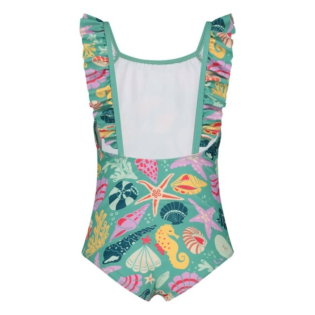 Jubel - Badpak AOP Jade Groen - Lazy Lagoon