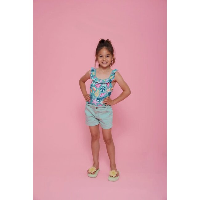 Jubel - Badpak AOP Jade Groen - Lazy Lagoon